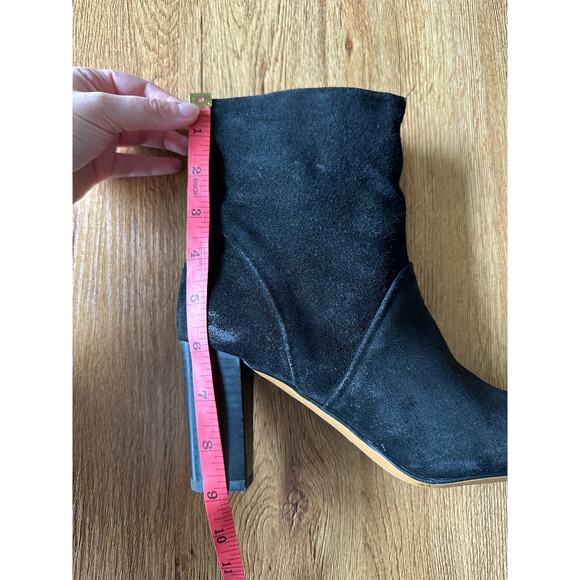 Franco Sarto Black L-Pia Ankle Boots Size 8 - Picture 5 of 6